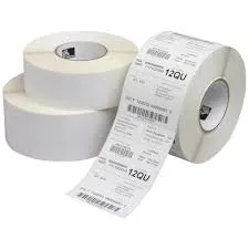 ZEBRA 800272-125 Z-SELECT 4000T DIRECT THERMAL PAPER LABEL - 2.25" X 1.25", 2100 LABELS PER ROLL