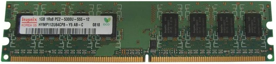 Memoria DDR2 1GB Hynix HYMP112U64CP8-Y5 AB-C PC2-5300 667MHZ