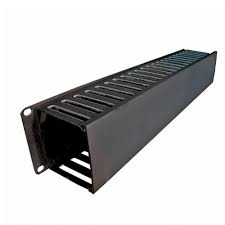 [1100-010] ORGANIZADOR DE CABLE HORIZONTAL PARA RACK WIREPLUS 1U