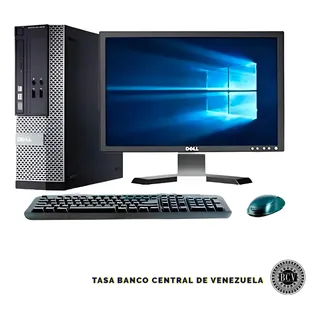 CPU (Regenarado) (Varias Marcas)+MONITOR (Nuevo) I5 DE 6TA 128SSD 8 RAM MONITOR  19 HP TECLADO Y MOUSE