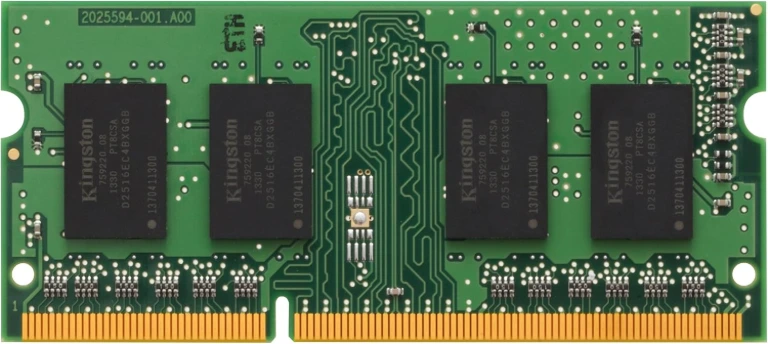 [0100-096] Kingston Value RAM 4GB 1333MHz PC3-10600 DDR3 no ECC CL9 SODIMM SR X8 Memoria para portátil (KVR13S9S8/4)