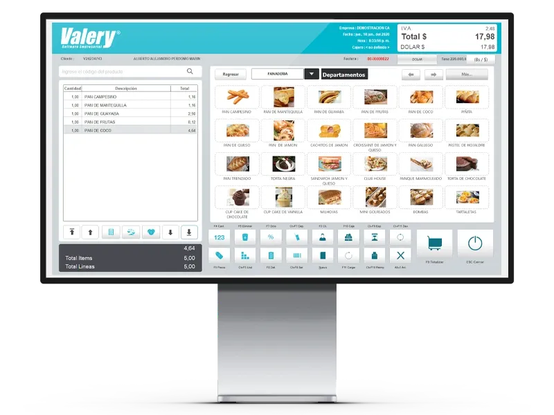 [0400-001] VALERY SOFTWARE POS  HOMOLOGADO