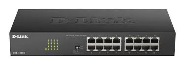 Switch 16 puertos 10/100/1000Mbps No Gestionable