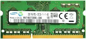 M471B5674QH0-YK0 Samsung 2GB PC3-12800 DDR3-1600MHz non-ECC Unbuffered CL11 204-Pin SoDimm 1.35V Low Voltage Single Rank Memory Module
