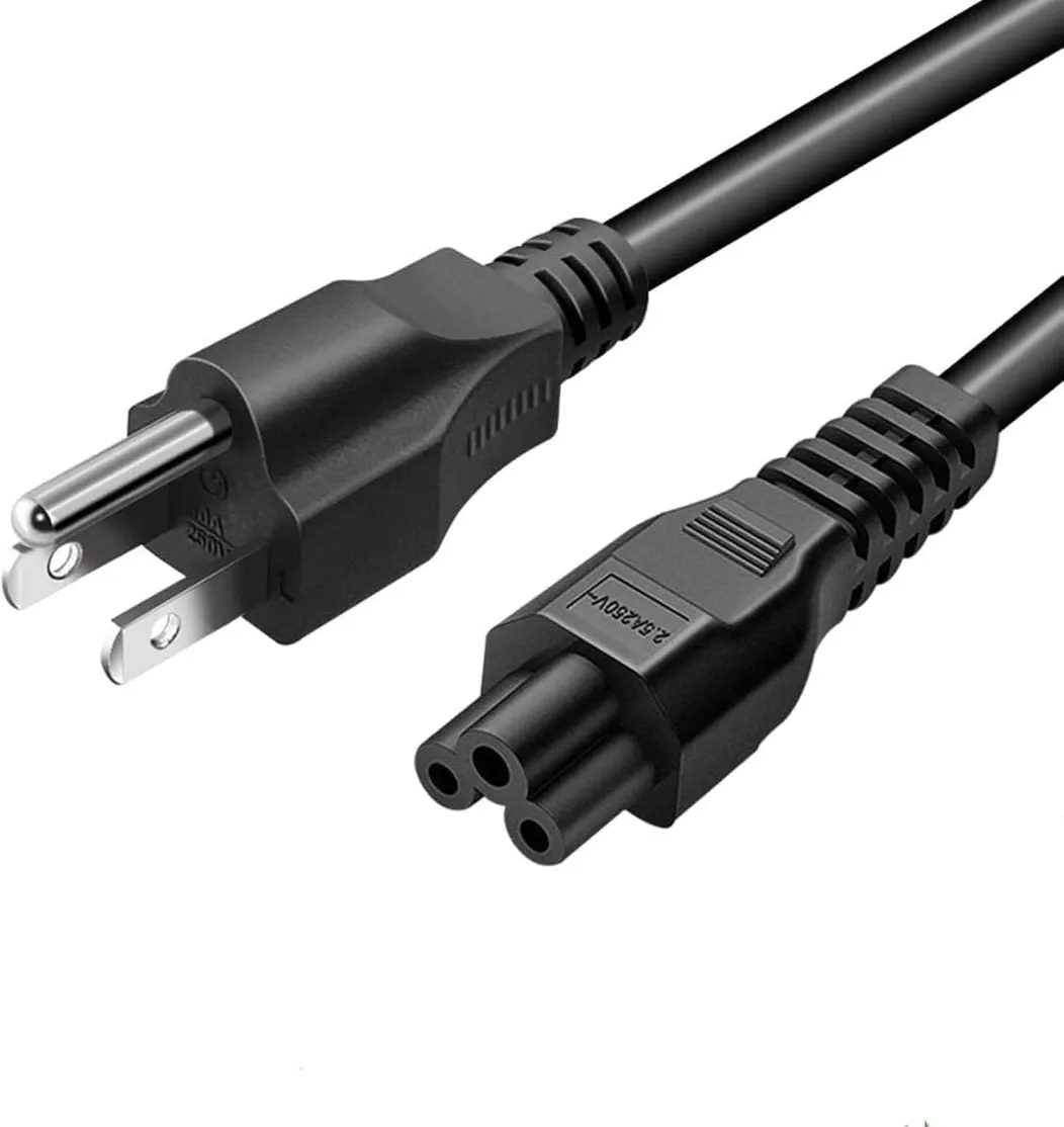 [1700-019] Cable de alimentación de Mickey, cable de alimentación de 3 clavijas, cable de fuente de alimentación de CA