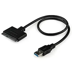 Cable SATA a USB, adaptador de disco duro SATA I II III de 5 Gbps a 2.5 pulgadas, convertidor externo para transferencia de datos SSD o HDD