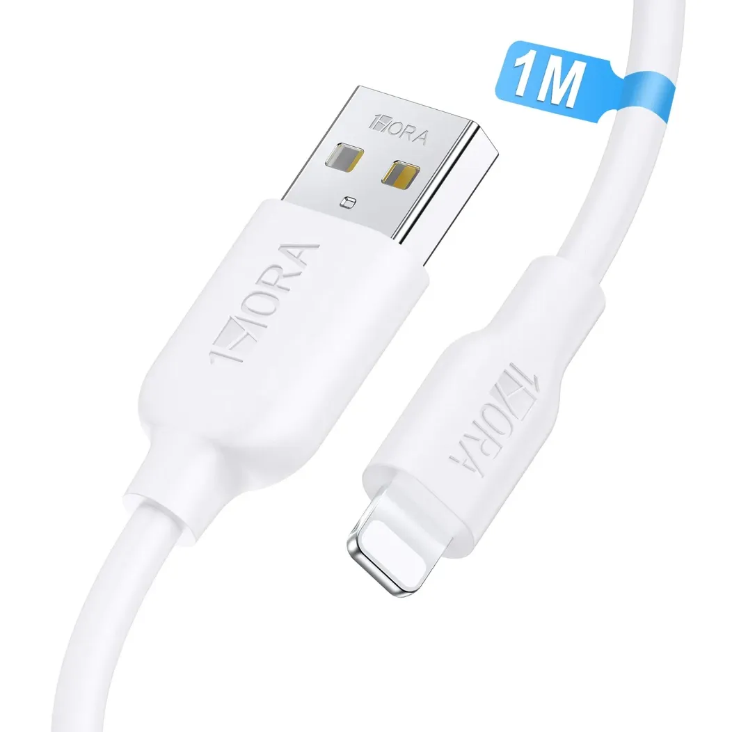 [1700-003] Cable De iPhone Usb Marca 1hORA